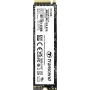 Transcend MTE712A - SSD - šifrēts - 512 GB - Iekšējais - M.2 2280 (Divpusējs) - PCIe 4.0 x4 (NVMe) - 256 bitu AES - Paššifrējošs disks (SED), TCG Opal Encryption 2.0