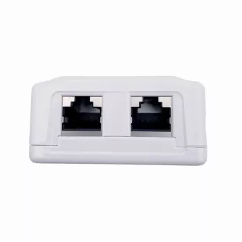 GEMBIRD Gniazdo natynkowe 2×RJ45 Cat6A FTP - sienas montāžas ekranēts tīkla outlets