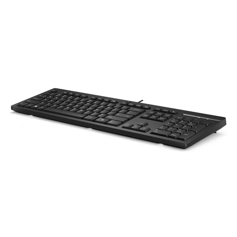 HP 125 vadu tastatūra, pilna izmēra, USB, membrānas, melna