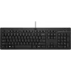 HP 125 vadu tastatūra, pilna izmēra, USB, membrānas, melna
