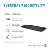 HP 125 vadu tastatūra, pilna izmēra, USB, membrānas, melna