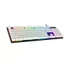 HP HyperX pilns taustiņu komplekts, balts, PBT, ar gaismas caurlaidību