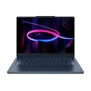 Lenovo Yoga 9 2-in-1 14IPH11 Copilot+ PC Intel Core Ultra 7 355 Hibrids (2-in-1) 35.6 cm (14 colli) Skārienekrāns 2.8K 32 GB LPDDR5x-SDRAM 1 TB SSD Wi-Fi 7 (802.11be) Windows 11 Home Zils