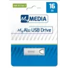 MyMedia MyAlu USB 3.2 Gen 1 zibatmiņa 16 GB USB Type-A 3.2 Gen 1 (3.1 Gen 1) Sudraba