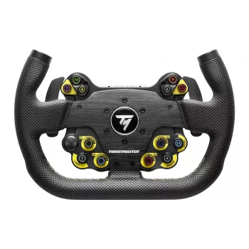 Thrustmaster EVO Racing 31U ādas stūre melna, dzeltena PC, PlayStation 4, PlayStation 5, Xbox
