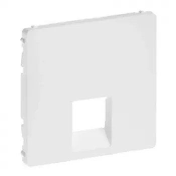 Legrand Valena Life RJ11/RJ45 vienvietīga pārsega plāksne, Ultra White