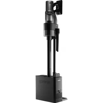 Gorenje SVC296749NEBL 2-in-1 putekļsūcējs ar nūju, bezmaiss, HEPA filtrs, 0.6 L, 550 W, antracīta krāsa