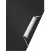 Leitz Expanding Concertina File Style PP, A4, polipropilēns, melns, 250 lapas, 80 g/m², 6 kabatas
