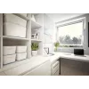 Esselte 5258-10-01 Uzglabāšanas paplāte Taisnstūra ABS Pelēka, Balta