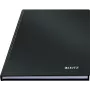 Leitz Notebook Solid cietie vāki A5 līnijots 90 g 80 lapas, Melns