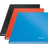 Leitz Notebook Solid cietie vāki A5 līnijots 90 g 80 lapas, Melns