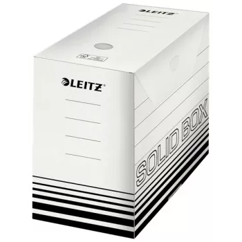 Leitz 61290001 dokumentu glabāšanas kaste, kartons, balta