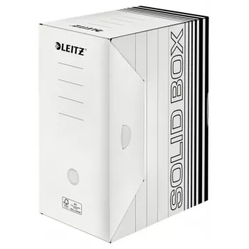 Leitz 61290001 dokumentu glabāšanas kaste, kartons, balta