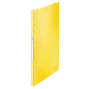 Leitz Display Book WOW 20 kabatas, Dzeltens, PVC, A4