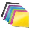 Leitz Notebook WOW A4 ar cietajiem vākiem, līnijots, 90g/80lapas, Raksts, Zaļš