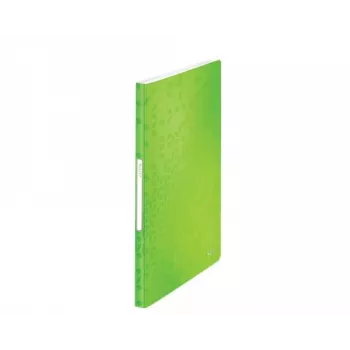 Leitz WOW Displeja grāmata, A4, 20 kabatas, zaļa, PVC