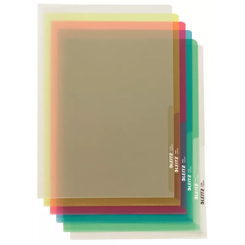 Leitz 41050000 caurspīdīgs PVC mapīte A5