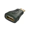 Lindy 41207 pārveidotājs HDMI vīriešu-sieviešu Melns