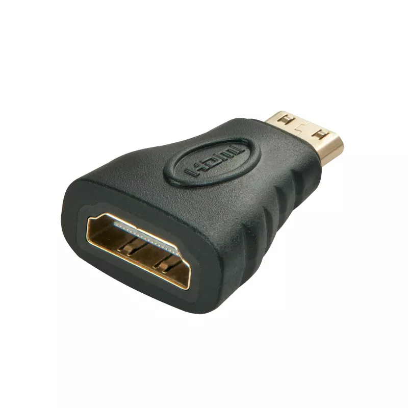 Lindy 41207 pārveidotājs HDMI vīriešu-sieviešu Melns