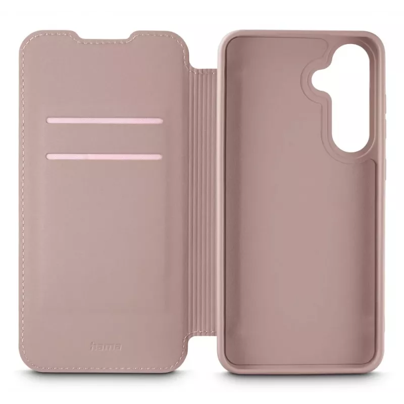Folio Maciņš Hama Fantastic Feel Samsung Galaxy A56 5G 17 cm 2 Kabatas Kartēm Nude