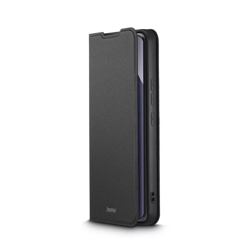 Folio maciņš HAMA Daily Protect Xiaomi Redmi Note 15 Pro 4G, 17.2 cm (6.77 colli), Melns, 2 kabatiņas kartēm, galda statīvs