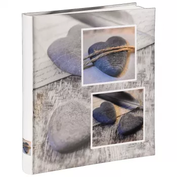 Hama Catania fotoalbums Pelēks 60 lapas Līmēts iesējums