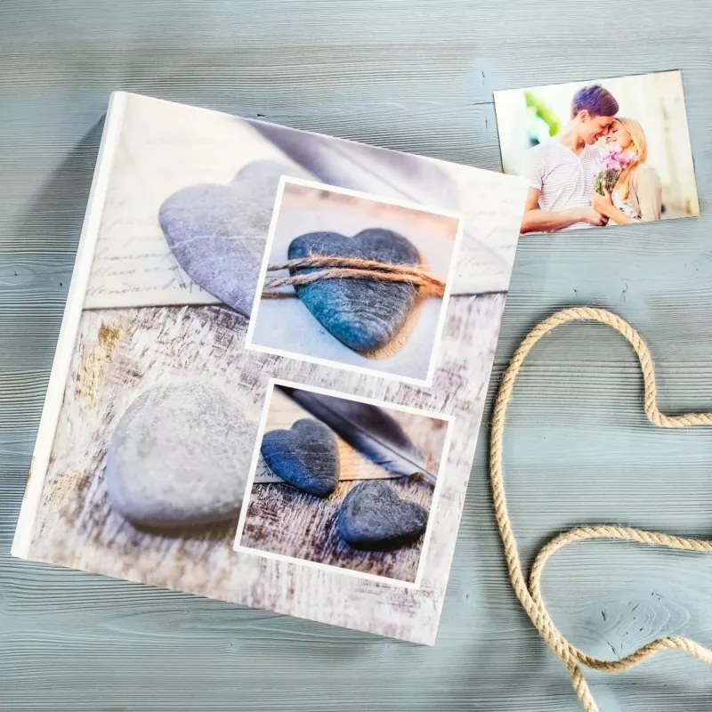 Hama Catania fotoalbums Pelēks 60 lapas Līmēts iesējums