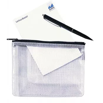 Rexel Mesh Bag ar Melnu Rāvējslēdzēju A6