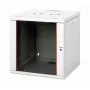 Sienas stiprinājuma skapis Equip Pro Mount 19 inch 12U 600x600 mm RAL7035 Pelēks