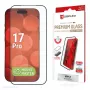 Displex iPhone 17 Pro Premium ekrāna aizsargs ar Mount Master — caurspīdīgs/melns