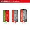 Displex iPhone 17 Pro Premium ekrāna aizsargs ar Mount Master — caurspīdīgs/melns
