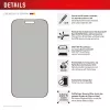 Privātuma rūdīta stikla aizsargs e.v.i. Displex (10H) Apple iPhone 17 Pro Max, privātuma filtrs