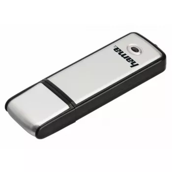Hama Fancy USB zibatmiņa 128 GB USB Type-A 2.0 Melna, Sudraba