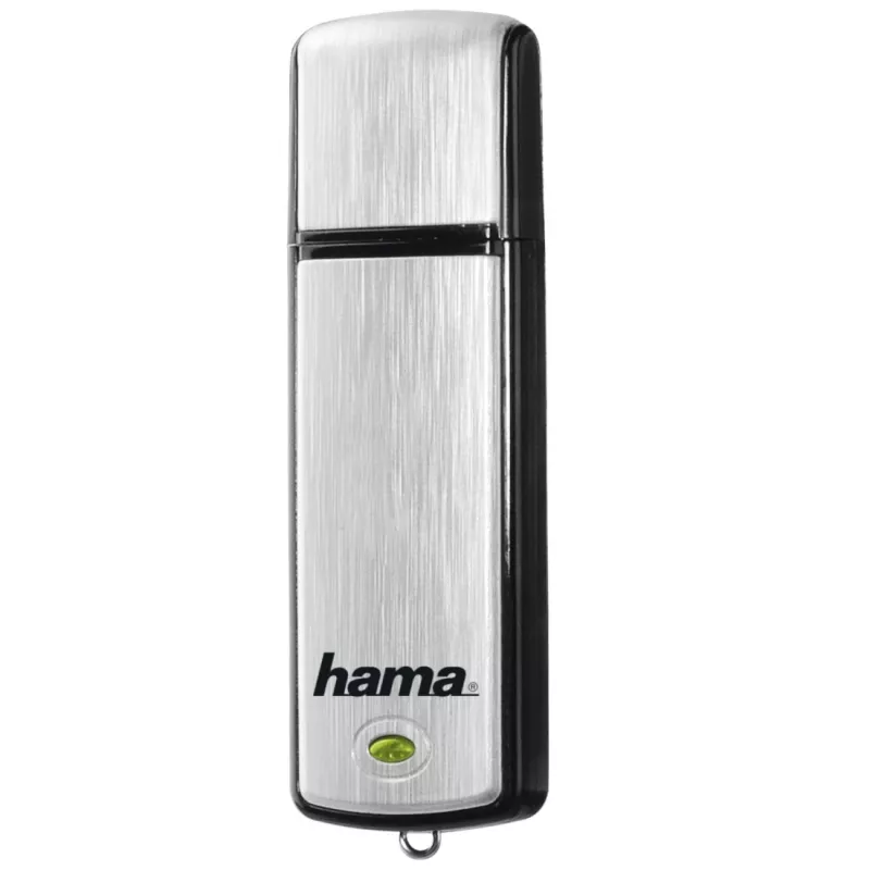 Hama Fancy USB zibatmiņa 128 GB USB Type-A 2.0 Melna, Sudraba