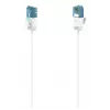 Hama Flexi-Slim tīkla kabelis Balts 0.75 m Cat6a U/UTP (UTP)