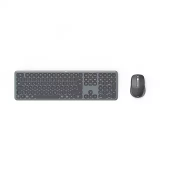 Hama WKM-550 bezvadu tastatūras un peles komplekts RF + Bluetooth, QWERTZ, melns