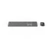 Hama WKM-550 bezvadu tastatūras un peles komplekts RF + Bluetooth, QWERTZ, melns