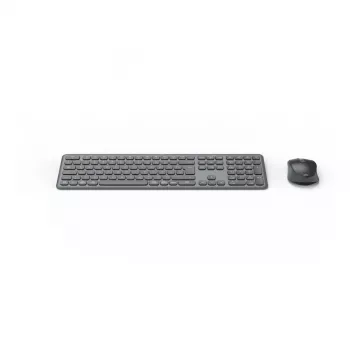 Hama WKM-550 bezvadu tastatūras un peles komplekts RF + Bluetooth, QWERTZ, melns