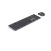 Hama WKM-550 bezvadu tastatūras un peles komplekts RF + Bluetooth, QWERTZ, melns
