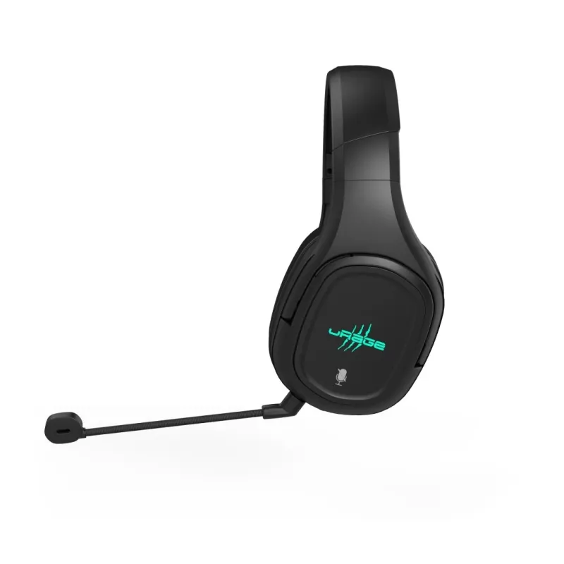 Hama SoundZ 920 austiņas vadu un bezvadu, galvas saite, spēlēm, USB Type-C, Bluetooth, uzlādes statīvs, melna