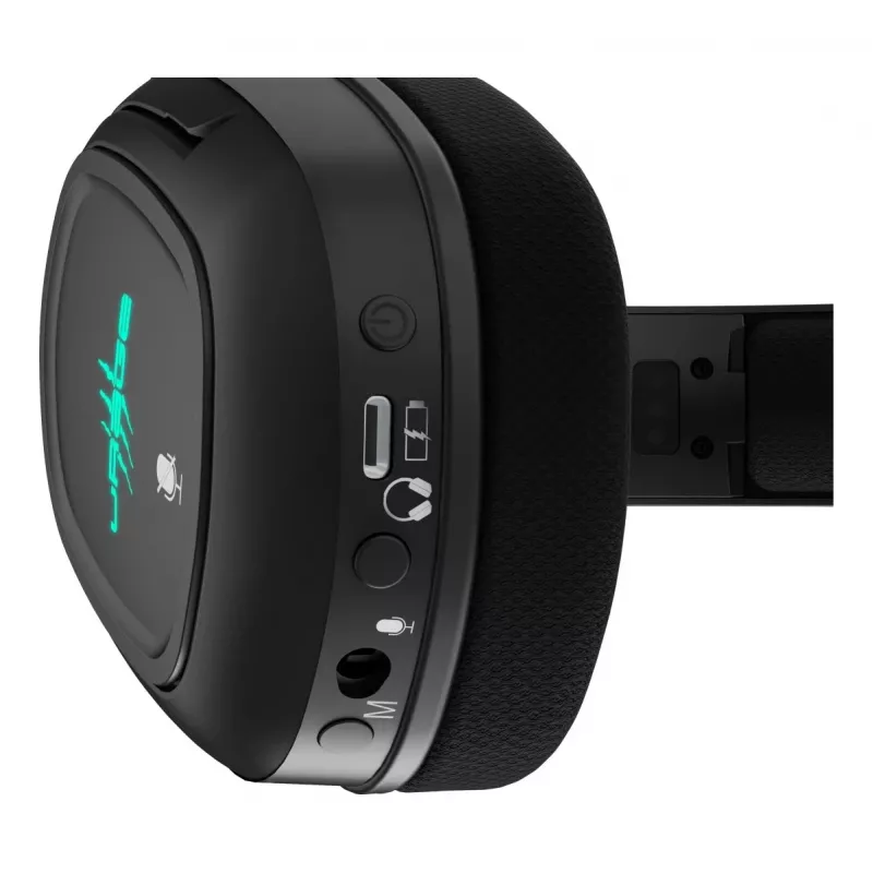 Hama SoundZ 920 austiņas vadu un bezvadu, galvas saite, spēlēm, USB Type-C, Bluetooth, uzlādes statīvs, melna