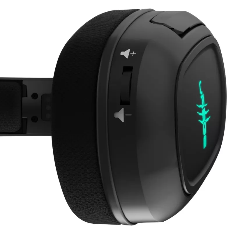 Hama SoundZ 920 austiņas vadu un bezvadu, galvas saite, spēlēm, USB Type-C, Bluetooth, uzlādes statīvs, melna