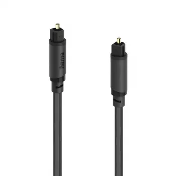 Hama 00202017 audio kabelis 3 m TOSLINK Melns