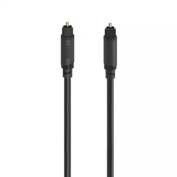 Hama 00202017 audio kabelis 3 m TOSLINK Melns