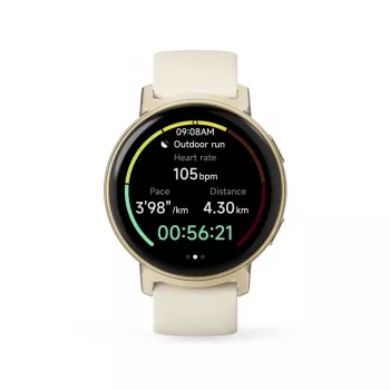 Hama Arion 1.32 collu AMOLED viedpulkstenis 43 mm zelts GPS