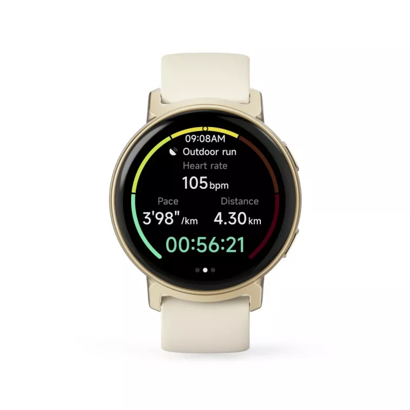 Hama Arion 1.32 collu AMOLED viedpulkstenis 43 mm zelts GPS