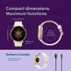 Hama Arion 1.32 collu AMOLED viedpulkstenis 43 mm zelts GPS