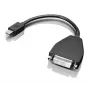 Lenovo 0B47090 video kabeļa adapteris 0.2 m Mini-DisplayPort SL-DVI Melns