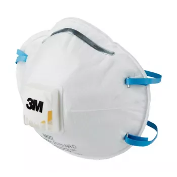 3M 8822 FFP2 elpošanas maska kausveida 10 gab.