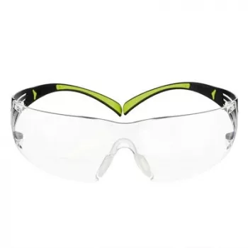 3M SF425C1 Aizsargbrilles Plastmasa Melna, Zaļa